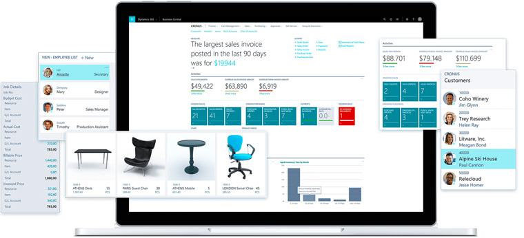 Dynamics 365 Business Cenral Image - Cognitive Convergence